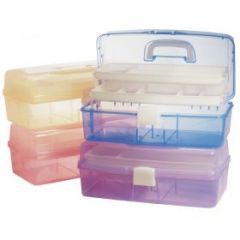 чемодан пластиковый большой 405х215х164мм.