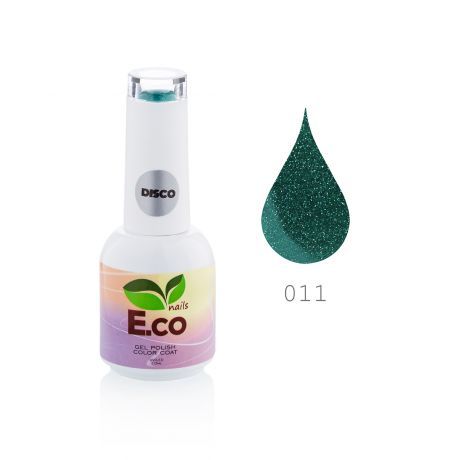 Гель-лак для ногтей светоотражающий E.co Nails Disco №11, 10мл.