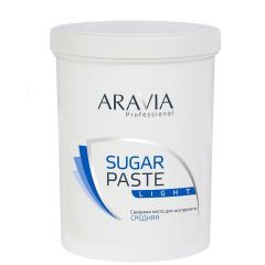 Сахарная паста для шугаринга средней консистенции ARAVIA Professional Легкая 1500г.
