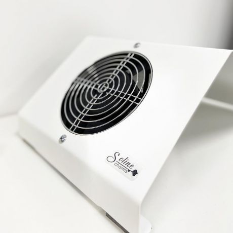Пылесос Soline Charms для маникюра настольный металлический 60вт, белый
