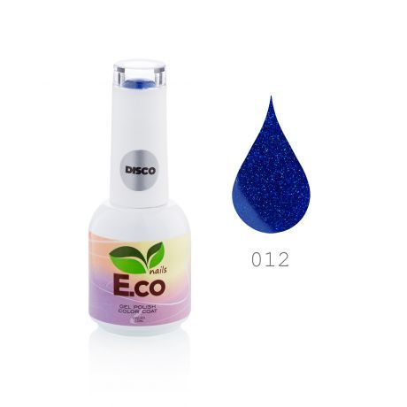 Гель-лак для ногтей светоотражающий E.co Nails Disco №12, 10мл.