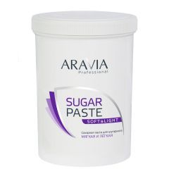 Сахарная паста для шугаринга мягкой консистенции ARAVIA Professional Мягкая и легкая 1500г.