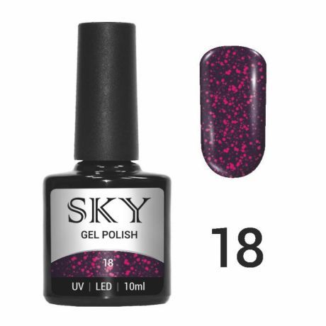 №018 Гель-лак 3-х фазный SKY  GC 10мл