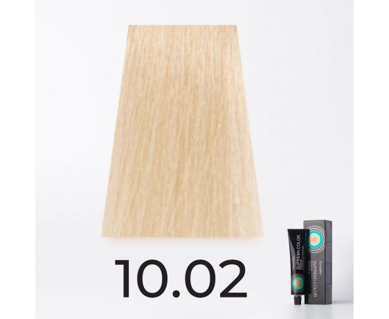 Краска для волос FarmaVita Suprema 10.02  платиновый блондин жемчужный, 60мл