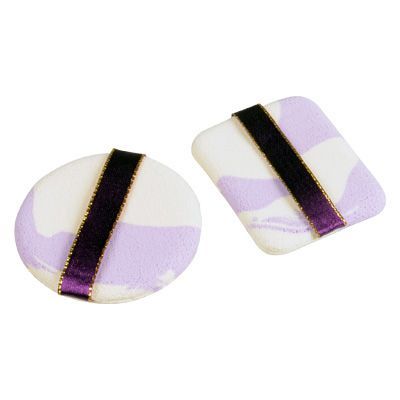 набор спонжей двухцветных с ленточкой, 2 шт.