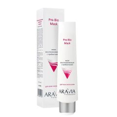Маска для лица восстанавливающая с пребиотиками ARAVIA Professional Pre-Bio Mask, 100 мл