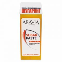 Сахарная паста для депиляции в картридже мягкой консистенции ARAVIA Professional Натуральная 170г.