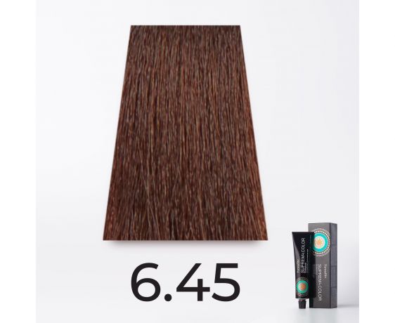 Краска для волос FarmaVita Suprema 6.45 темный медный блондин, 60мл