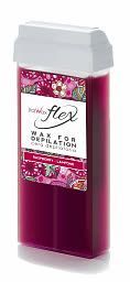 Воск FLEX в картридже 100мл, Малина (№2 + полоски)