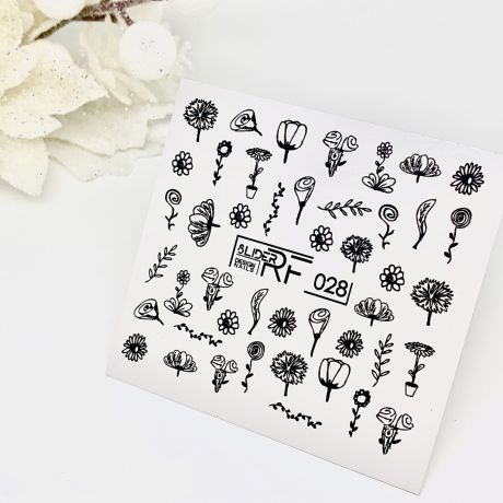 Слайдер для дизайна ногтей 028