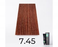 Краска для волос FarmaVita Suprema 7.45 блондин медный, 60мл