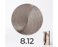 Краска для волос FarmaVita Life Color Plus 8.12 светлый блондин пепельно-перламутровый, 100мл