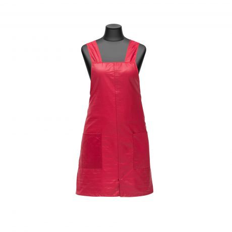 Фартук со шлицей черный лак, МРФ5-11