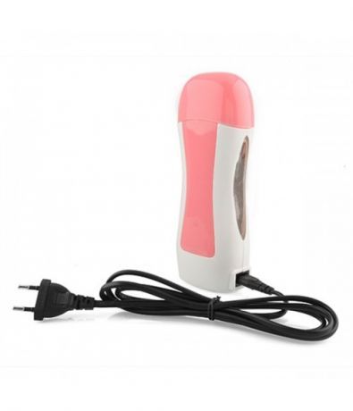 Воскоплав для депиляции картриджный Soline Charms розовый с окошком