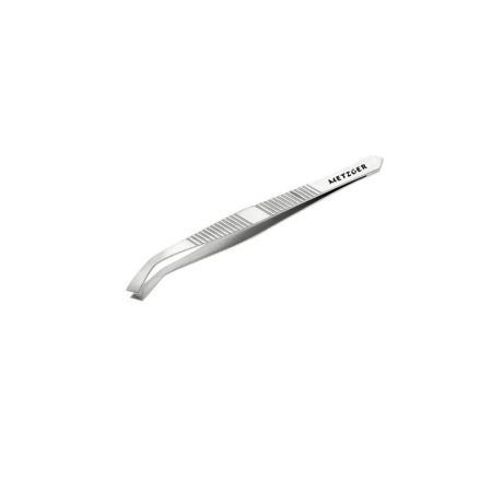 Пинцет скошенный Metzger МТ-617, матовый