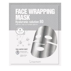 БР  Маска для лица с гиалуроновой кислотой Face Wrapping Mask Hyaluronic Solution 80  27мл