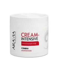 Сливки для рук с коллагеном ARAVIA Professional Питательный уход 300мл.
