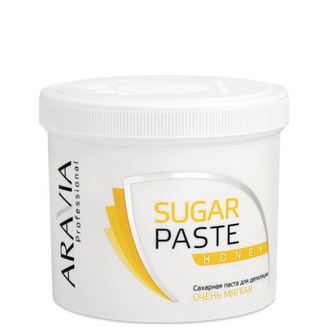 Сахарная паста для депиляции очень мягкой консистенции ARAVIA Professional Медовая 750г.