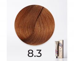 Краска для волос FarmaVita Life Color Plus 8.3 светлый золотистый блондин, 100мл