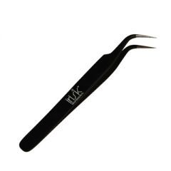 Пинцет на планшете для ресниц проф изогнутый &quot;IRIS