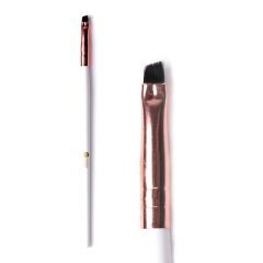 Кисть скошенная для окрашивания бровей Innovator Cosmetics (мини)