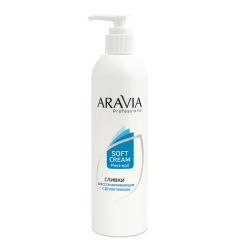 Сливки после депиляции восстанавливающие с Д-пантенолом ARAVIA Professional 300мл.