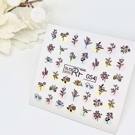 Слайдер для дизайна ногтей 054