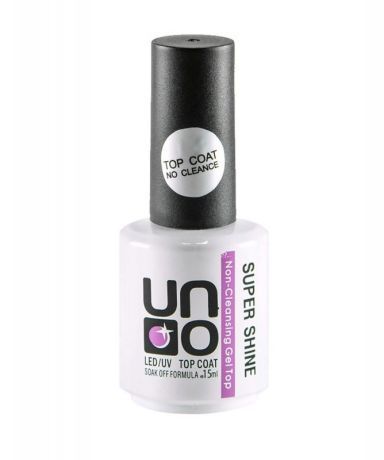 Верхнее покрытие для гель-лака Uno SUPER SHINE, без липкого слоя, 16г