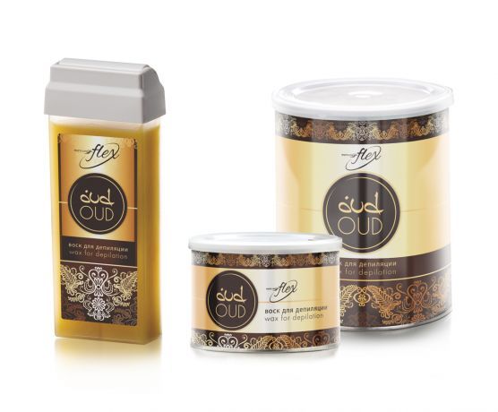 Воск для депиляции теплый в банке Уд ITALWAX Flex 400 мл