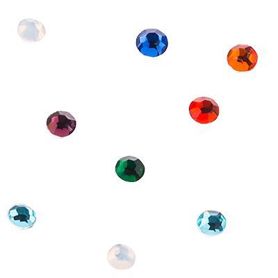 Стразы Swarovski Чехия цветные, 100 шт. (01 Размер SS5 )