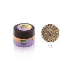 Гель-лак для ногтей с блестками E.co Nails Platinum P011 5мл.