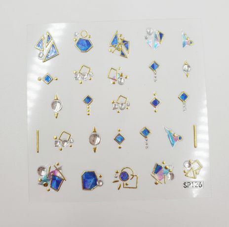 Наклейки для ногтей SP126