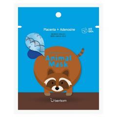 БР Animal Маска тканевая с экстрактом плаценты Animal mask series - RACCOON 25мл