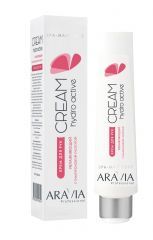 Крем для рук увлажняющий с гиалуроновой кислотой ARAVIA Professional Hydro Active100мл.