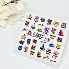 Слайдер для дизайна ногтей 118