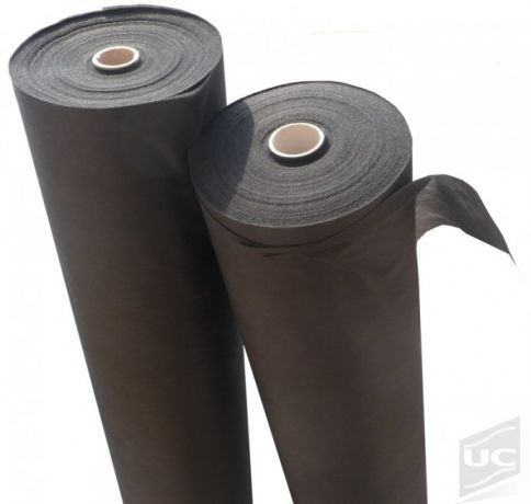 Простыня 200х70 cм, в рулоне черные 100/600