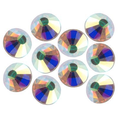 Стразы Swarovski Чехия, голографические (размер в ассорт..)