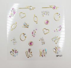 Наклейки для ногтей SP137