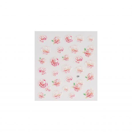 Наклейки для ногтей E.co Nails 3D 09