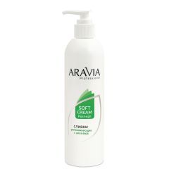 Сливки после депиляции  успокаивающие с алоэ вера ARAVIA Professional 300мл.