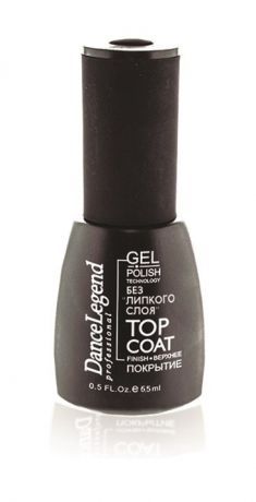 Гель-лак для ногтей "Dance Legend" Top Coat gel polish 6мл БЕЗ липкого слоя
