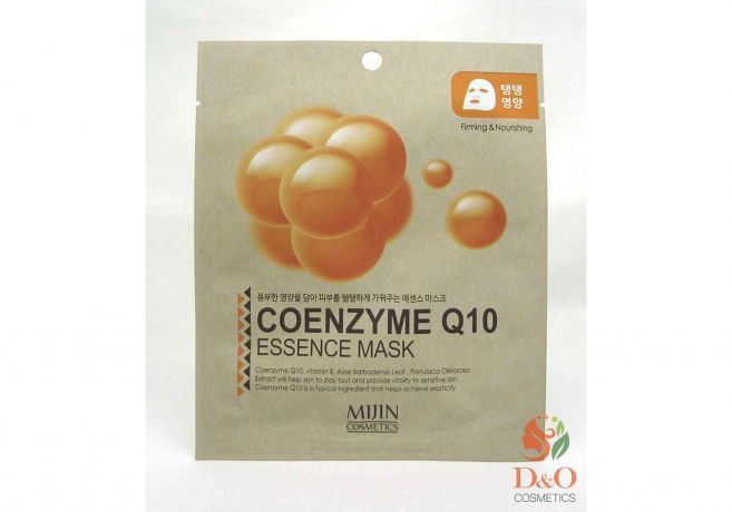 МЖ Cosmetics Маска для лица тканевая коэнзим COENZYME Q10 ESSENCE MASK 25мл
