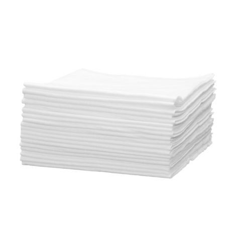 Полотенце одноразовое Эстетика 40х90, спанлейс 60г/м2, белое, 50 шт/уп