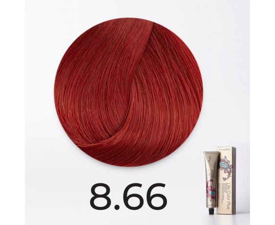 Краска для волос FarmaVita Life Color Plus 8.66 огненно-красный, 100мл