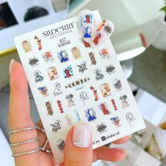 Слайдер для дизайна ногтей 417