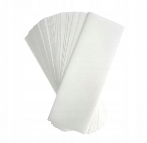 Полоски для депиляции 100 штук в упаковке белые 7Х20