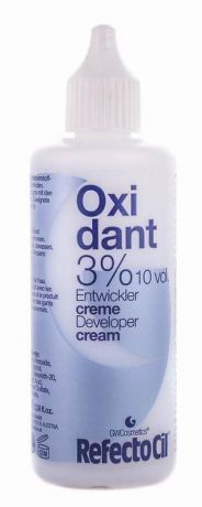 Растворитель для краски (3%), кремовая эмульсия Refectocil 100мл