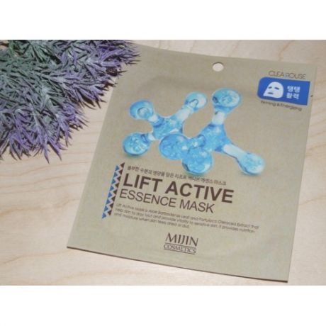 МЖ Cosmetics Маска для лица тканевая лифтинг эффект LIFT ACTIVE ESSENCE MASK 25мл