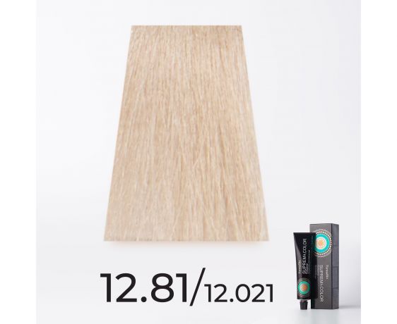 Краска для волос FarmaVita Suprema 12.81 мерцающий платиновый, 60мл