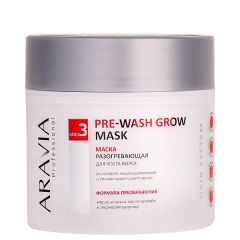 Маска разогревающая для роста волос Pre-Wash Grow Mask "ARAVIA Professional", 300мл